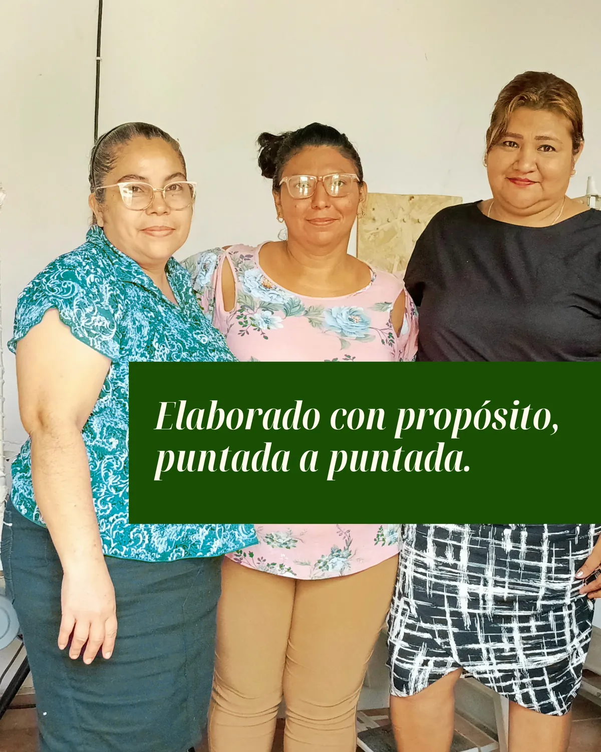 Mensaje de Cousy sobre regalos ecológicos elaborados con propósito y calidad artesanal.