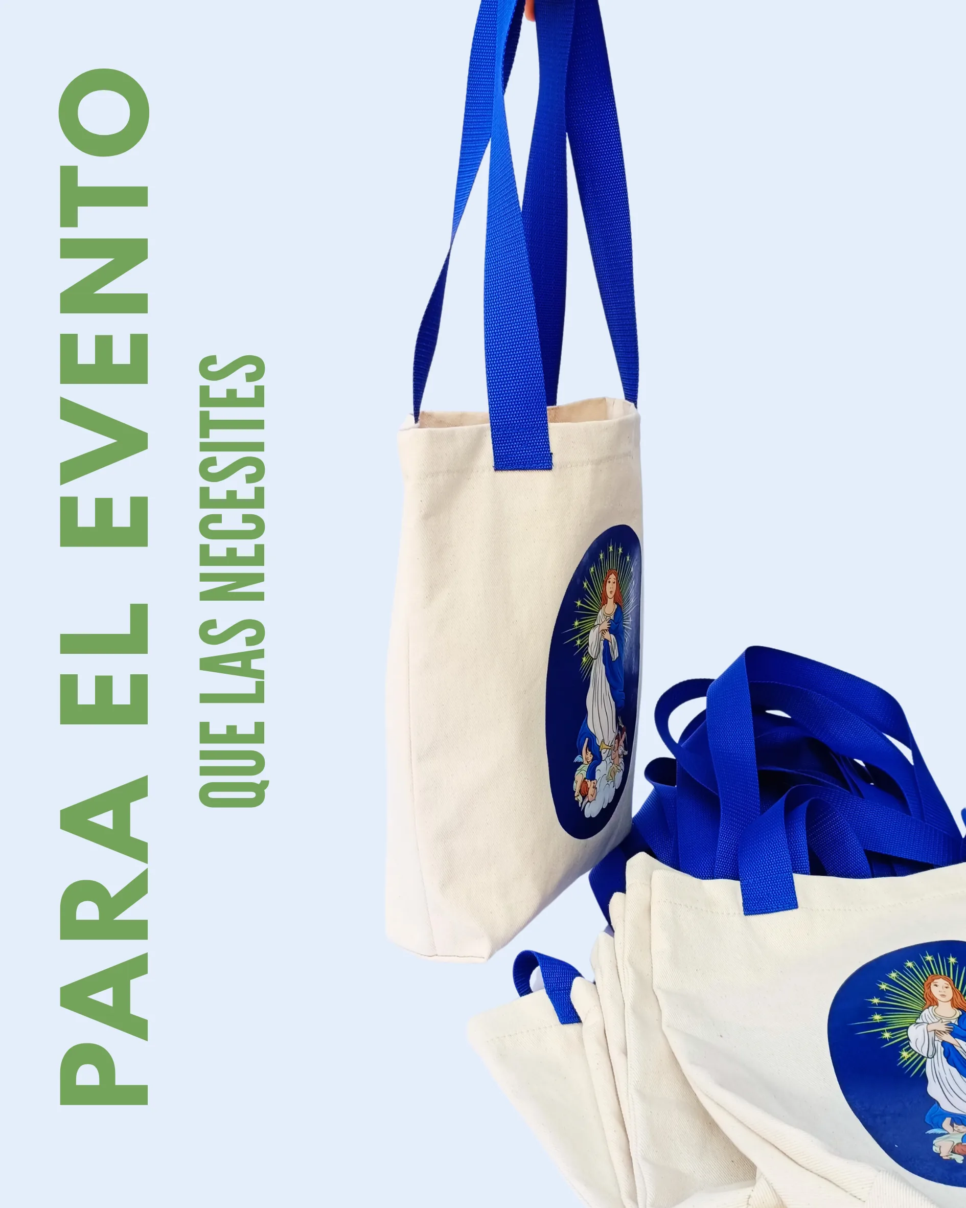 Tote bag con asas de cinta personalizado | producto promocional para empresas